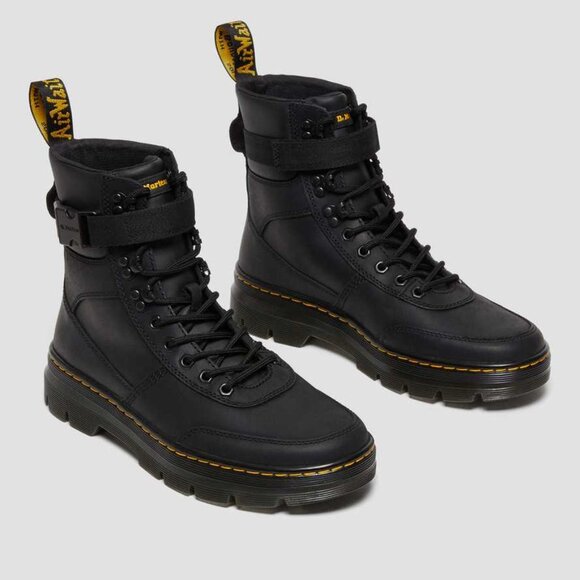 Dr. Martens Combs Tech Wyoming Leather Boots W9/M8 (Worn Twice) - Picture 1 of 14